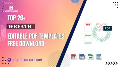 Top 20+ Wreath   Editable PDF Templates Free Download