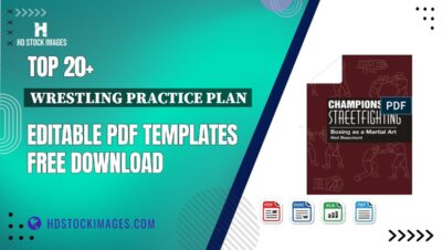 Top 20+ Wrestling Practice Plan Editable PDF Templates Free Download