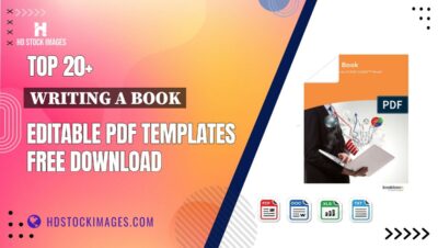Top 20+ Writing A Book Editable PDF Templates Free Download