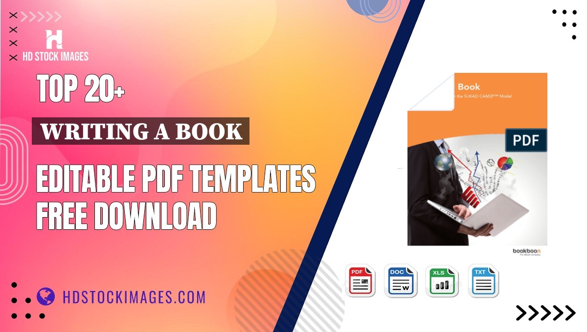 Top 20+ Writing A Book Editable PDF Templates Free Download