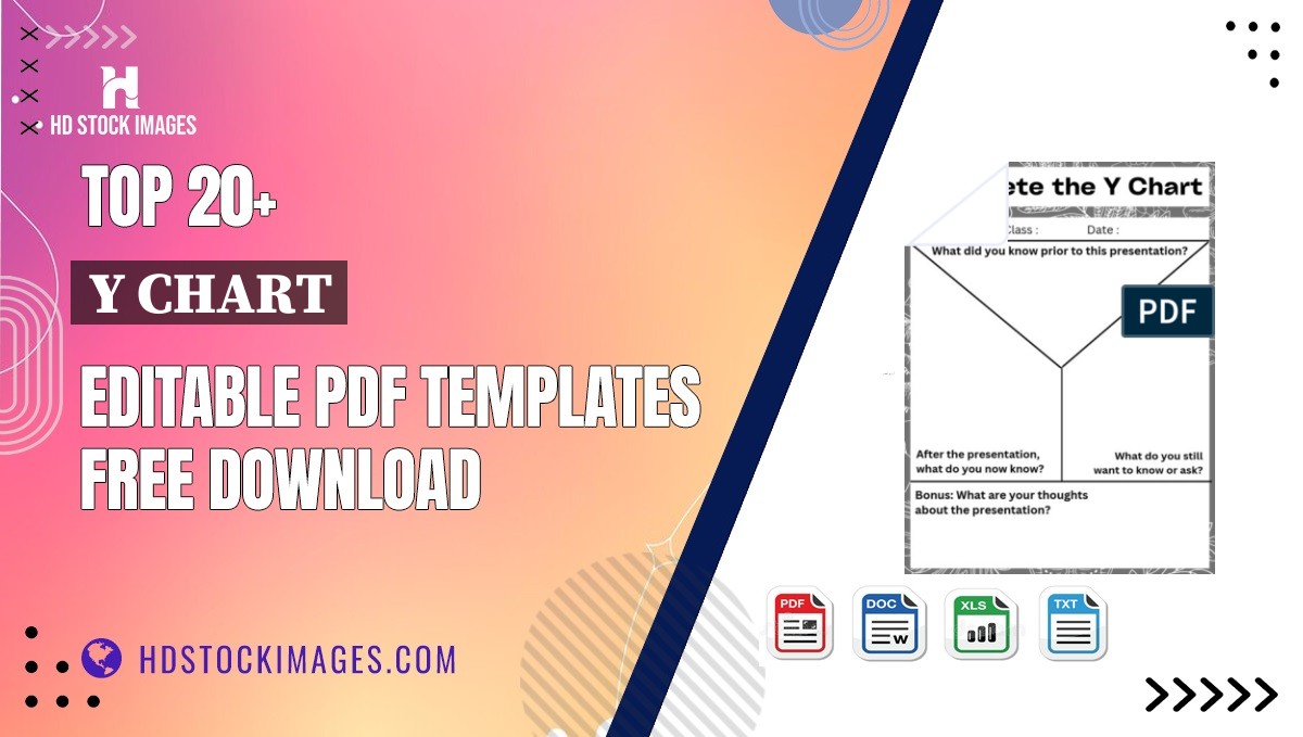 Top 20+ Y Chart Editable PDF Templates Free Download