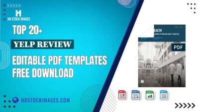 Top 20+ Yelp Review Editable PDF Templates Free Download