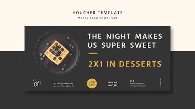 Top 20+ Voucher PSD Templates Free Download