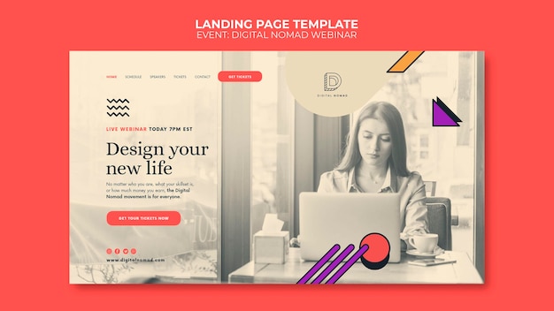 Top 20+ Website Design File PSD Templates Free Download