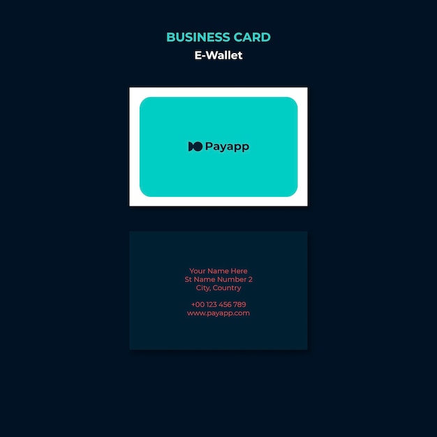 Top 20+ Blank Business Card   PSD Templates Free Download