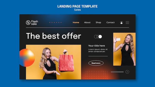 Banner image of Top 20+ Ecommerce Web PSD Templates Free Download