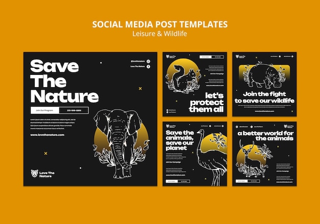 Banner image of Top 20+ Social Media PSD Templates Free Download