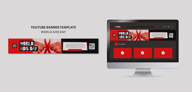 Banner image of Top 20+ Youtube PSD Templates Free Download