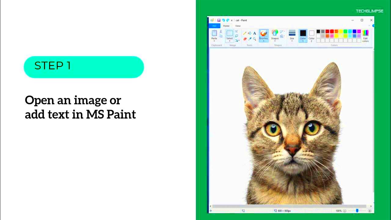 How to Blur Text or Image in Microsoft Paint  YouTube