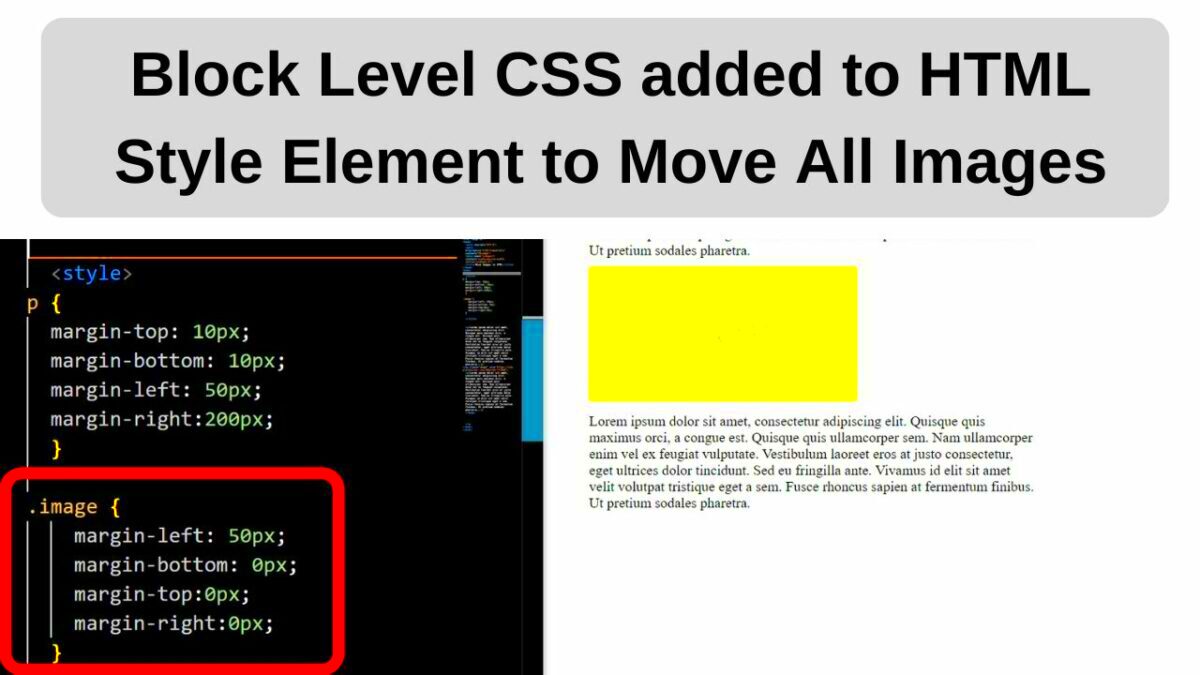 How to Move Images in HTML