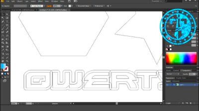 Tutorial how to outline view in Adobe Illustrator  YouTube